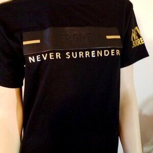 CR24 Chrome Edge T Shirt Mens Large Tee Never Give Up Never Surrender Streetwear